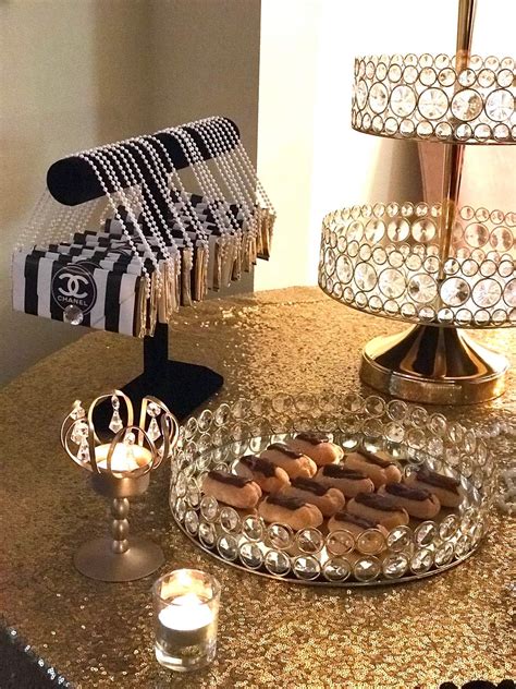 plan a chanel inspired shower|How to Throw a Chanel Themed Bridal Shower .